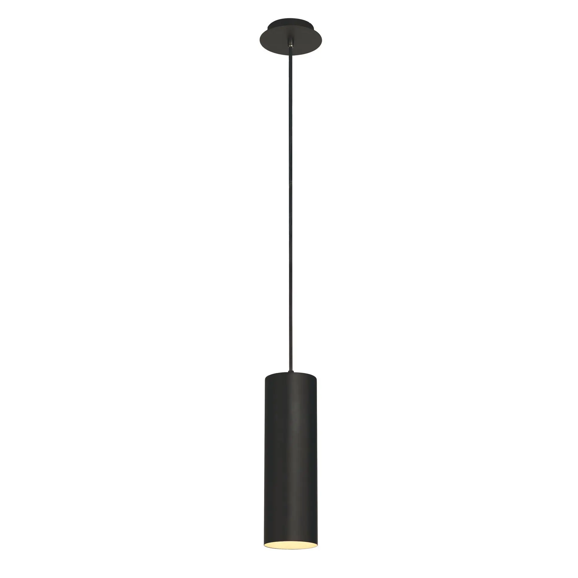 Produktfoto 1 von ENOLA Pendelleuchte rund schwarz E27 max.60W