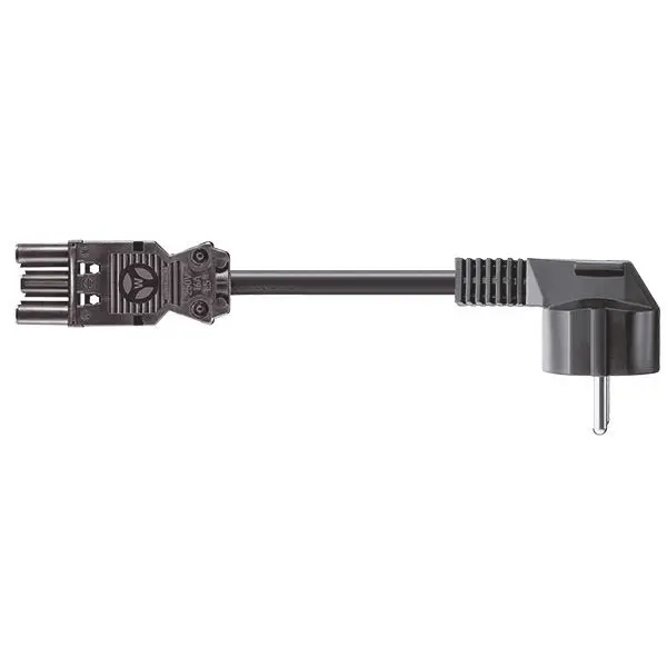 Produktfoto 1 von Gerätezuleitung Schuko ST18 5m schwarz