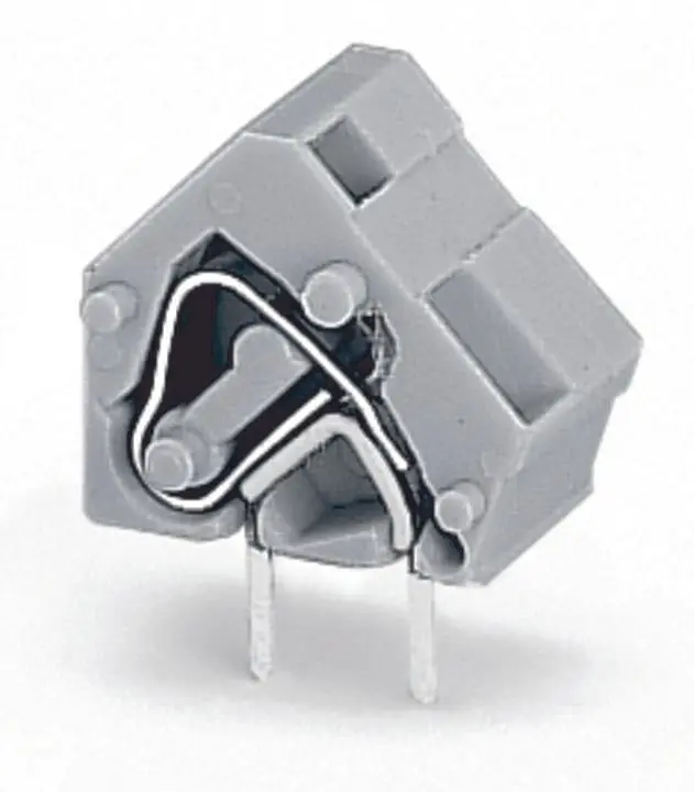 Produktfoto 1 von Anreihbare Leiterplattenklemme,2,5 mm²,Rastermaß 10/10,16 mm,grau