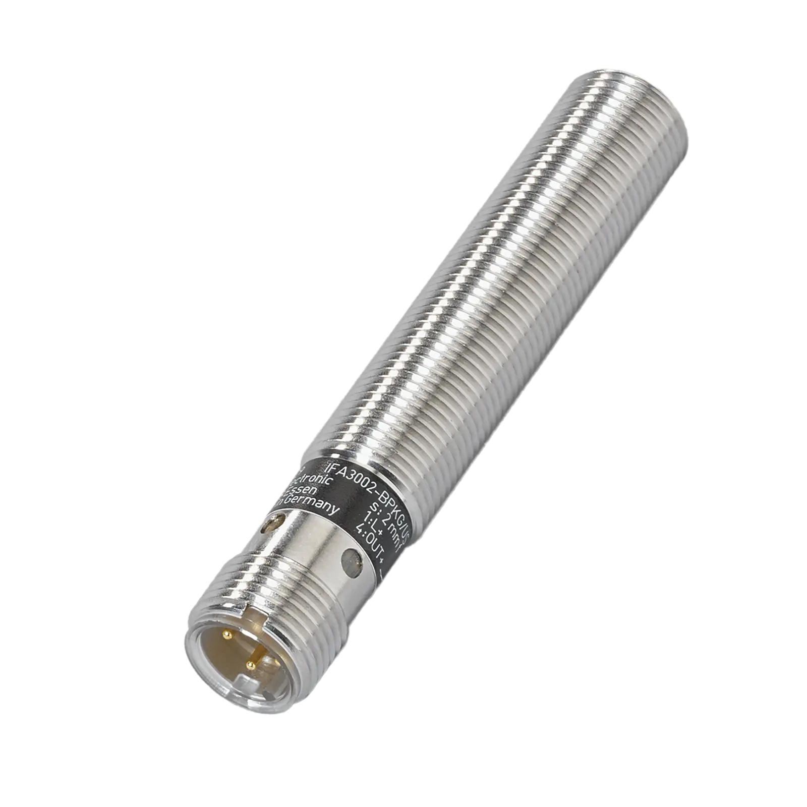 Produktfoto 1 von Ind.Sensor M12x1 L=70 Sn=2mm bündig antivalent DC PNP M12 IP65 3L 1200Hz