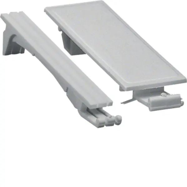 Produktfoto 1 von Abdeckclip 10x18mm/2x9mm, RAL9010, zum Verschließen der Geräteschlitze
