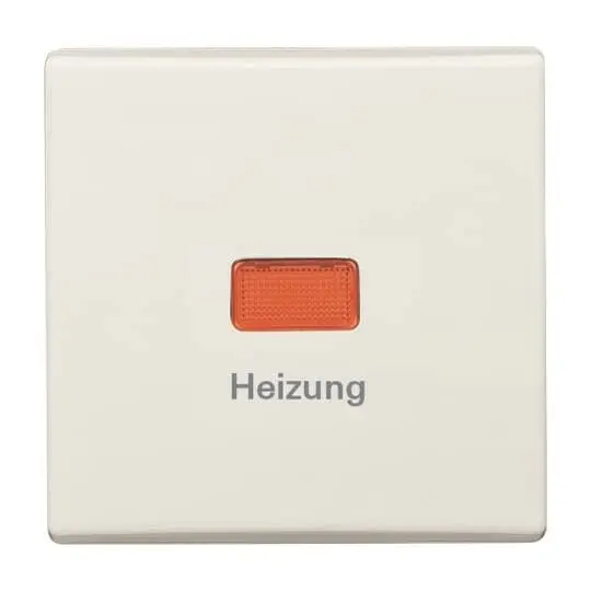 Produktfoto 1 von Abdeckung für Heizung-Notschalter UP weiß