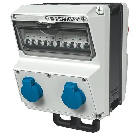 Abhaengbare AMAXX Steckdosen-Kombination