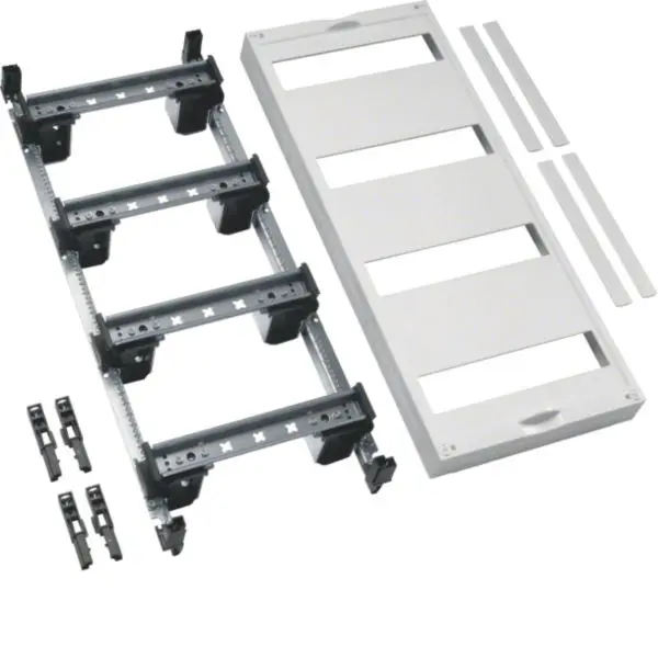 Produktfoto 1 von Baustein,universN,600x250mm,für Reiheneinbaugeräte waagerecht,4x12 PLE