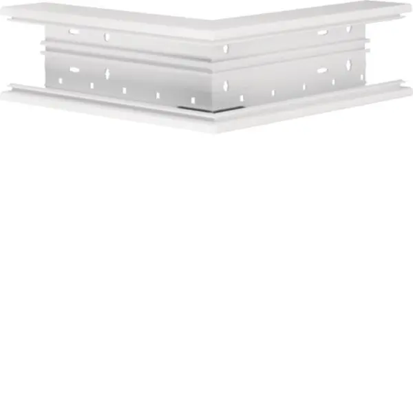 Produktfoto 1 von Außeneck aus Grundprofil zu BR 68x100mm Oberteil 80mm in verkehrsweiß