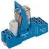 Produktfoto 1 von Koppelrelais mit Push-In-Klemmen, 4 Wechsler 7 A, Spule 230 V AC