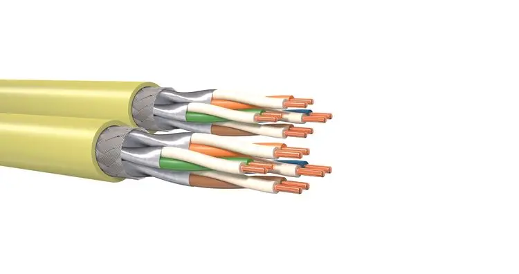 Produktfoto 1 von MegaLine® F10-130 S/FTP 1300MHz Cat.7A 500m DX H 2x(4x2xAWG22/1 PiMF)