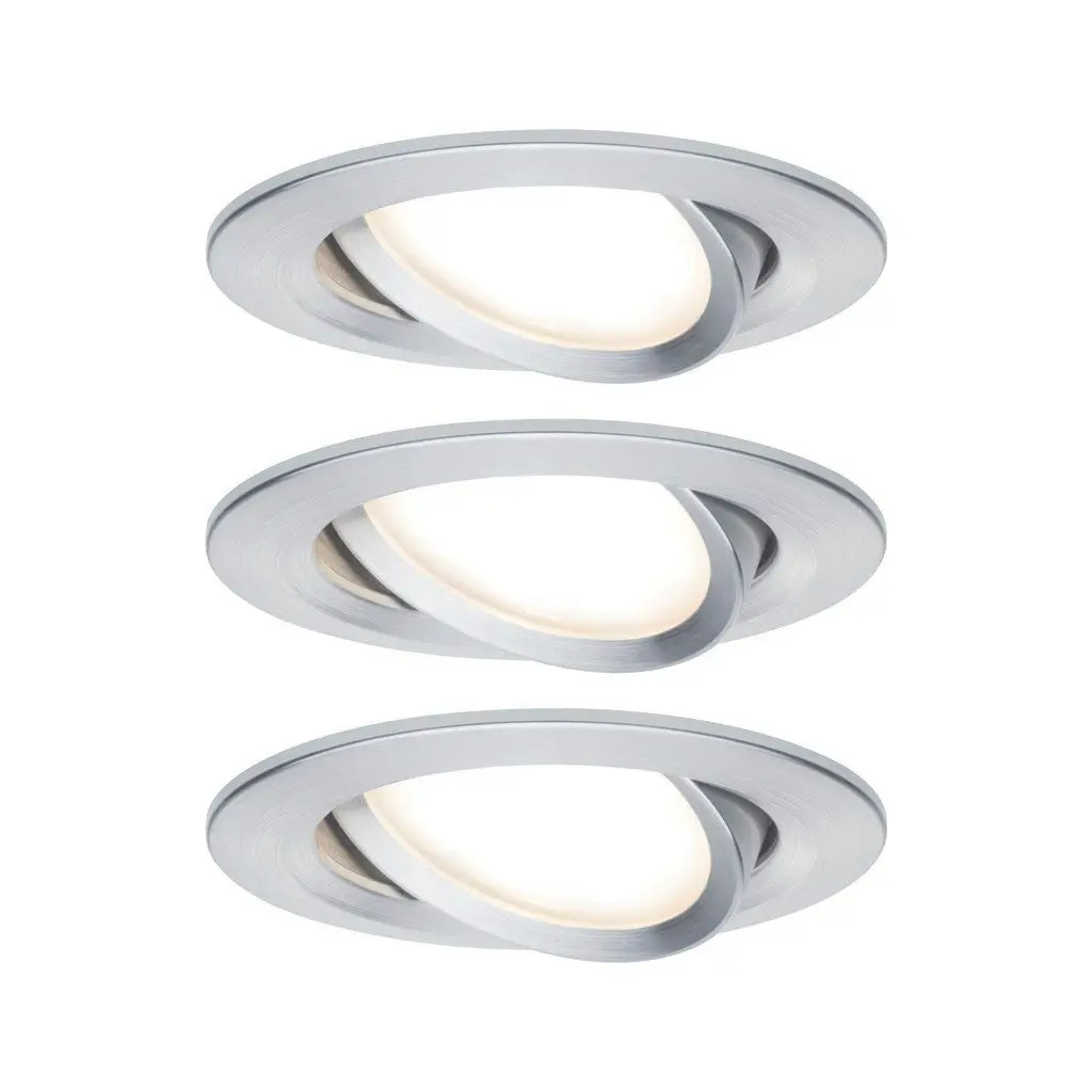 Produktfoto 1 von EBL Set Nova Coin 3-stepdim rd schw LED