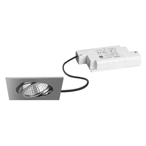 Produktfoto 1 von LED EBS 230V 6W 3000K chrom dimmbar Phasenanschnitt-/ abschnitt