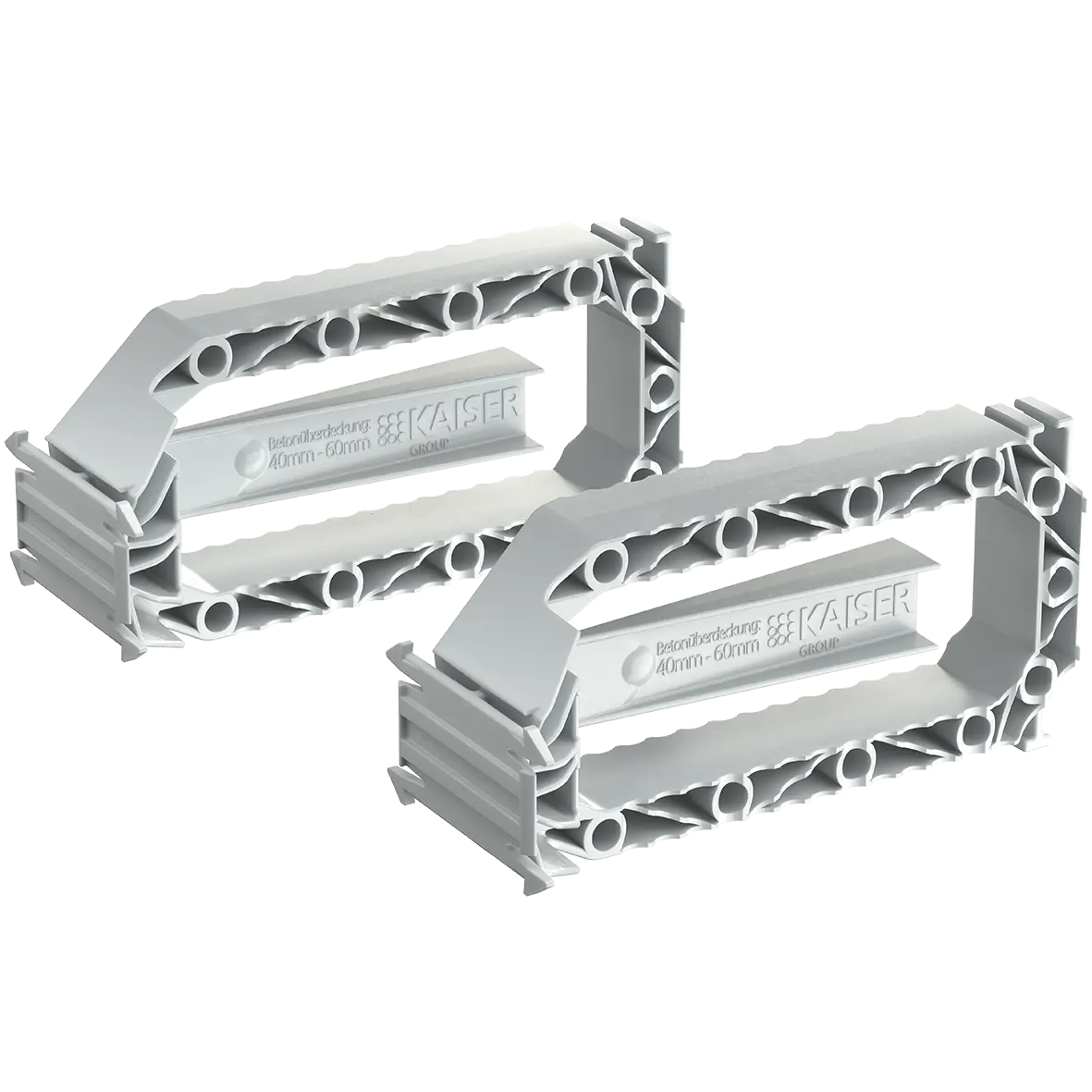 Produktfoto 1 von Betonbau, B¹ Prefix®-Systemflügelset, 2-teilig, Abmessungen 103 x 49 x 36 mm