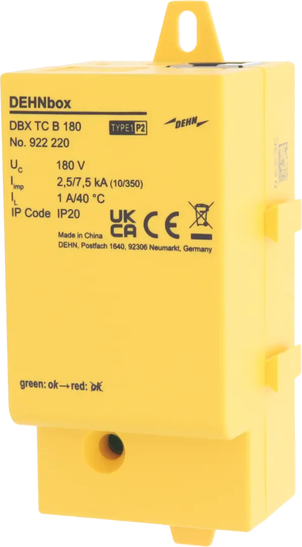 Produktfoto 1 von Blitzstromableiter DEHNbox DBX TC B 180