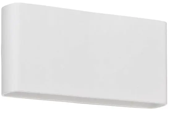 Produktfoto 1 von LED-Fassadenleuchte 2x5,4W weiß LEDww/586lm, H90 B170 A25, IP54