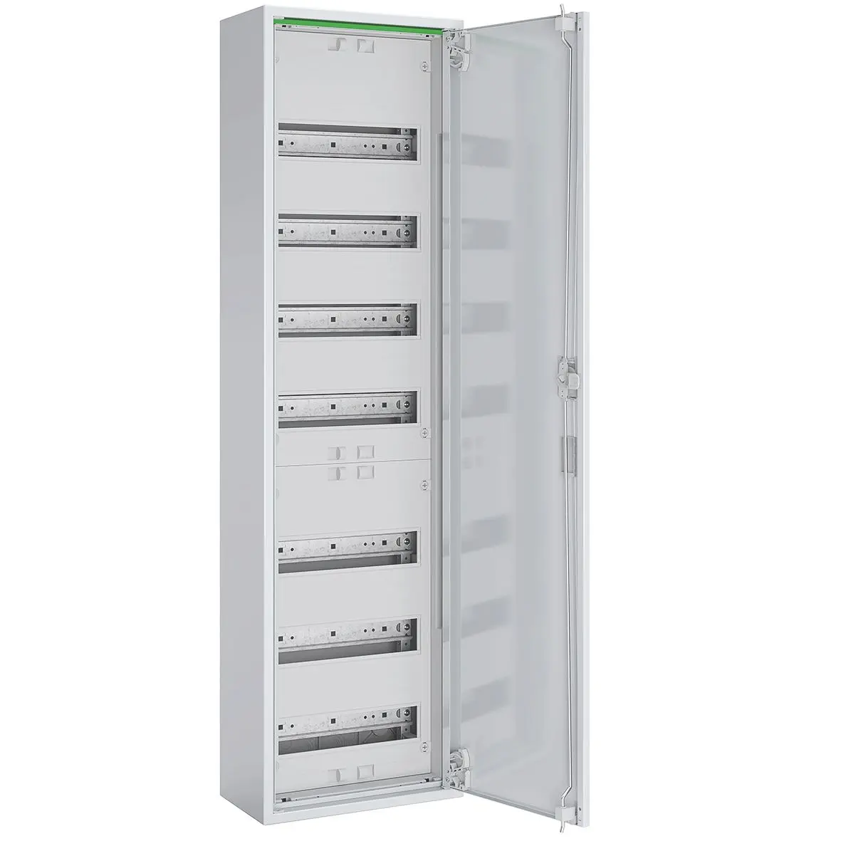 Produktfoto 1 von Feldverteiler AP T:160mm m.Volltür 1x7-R. Komplettschrank REG