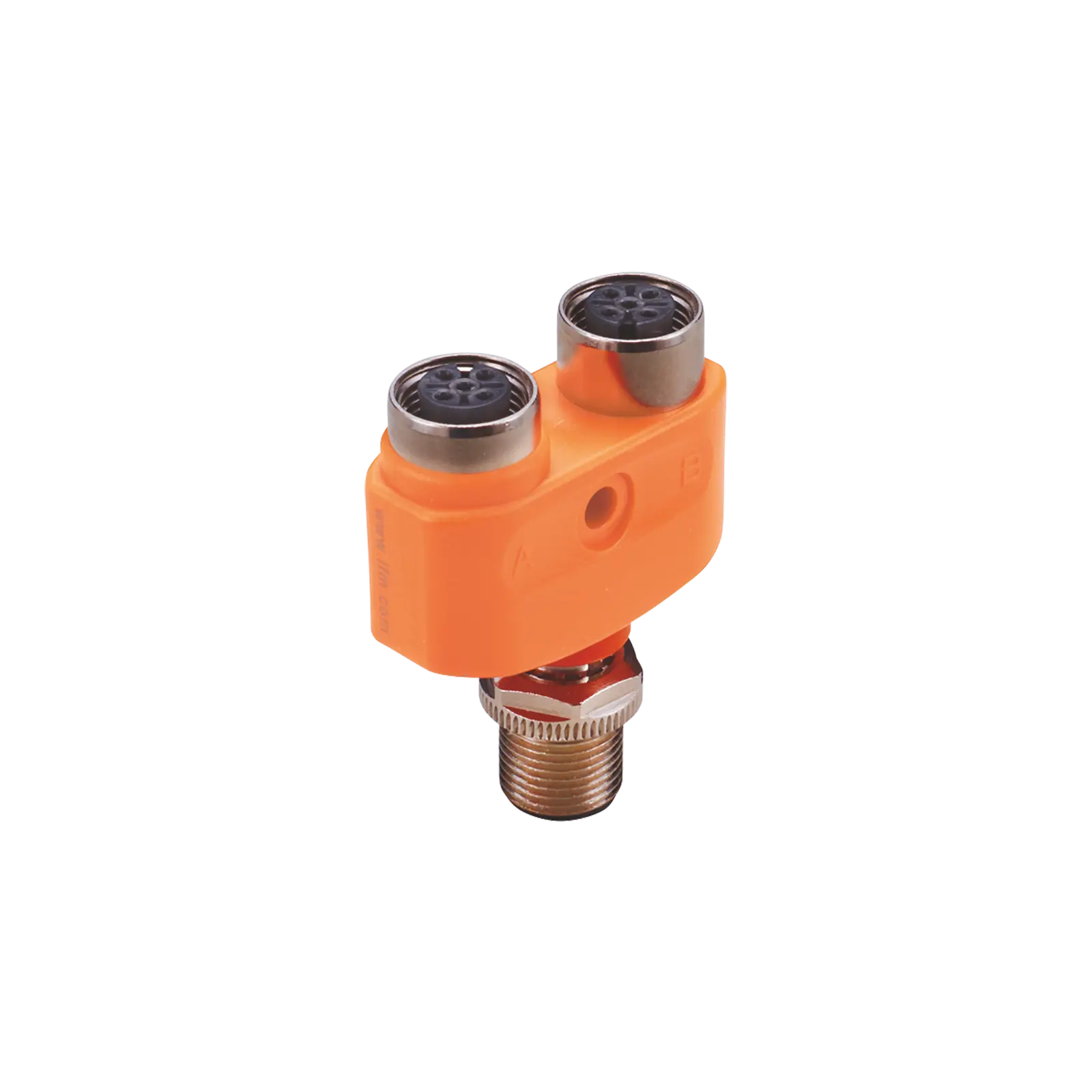 Produktfoto 1 von Y-Verteiler <60VAC Gehäuse PA orange FKM IP65/67-69K