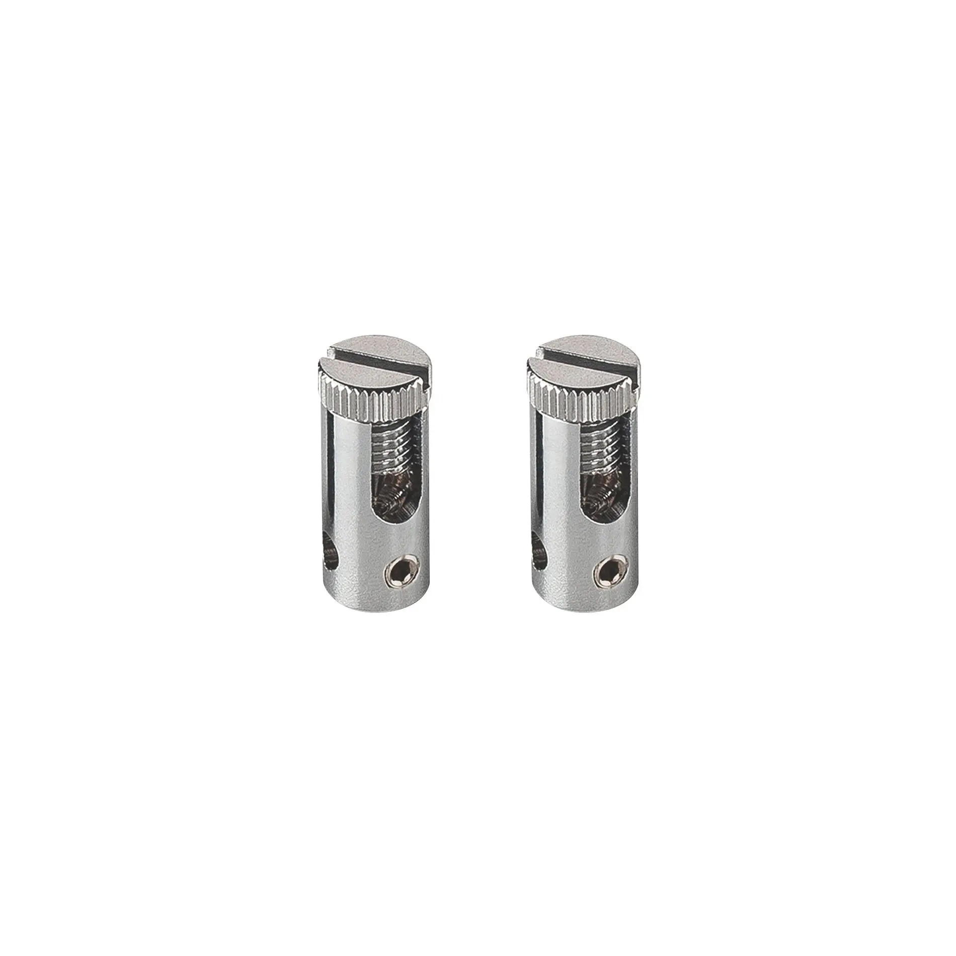 Produktfoto 1 von Einspeiser f.NV-Seilsystem chrom 2Stück max.25A