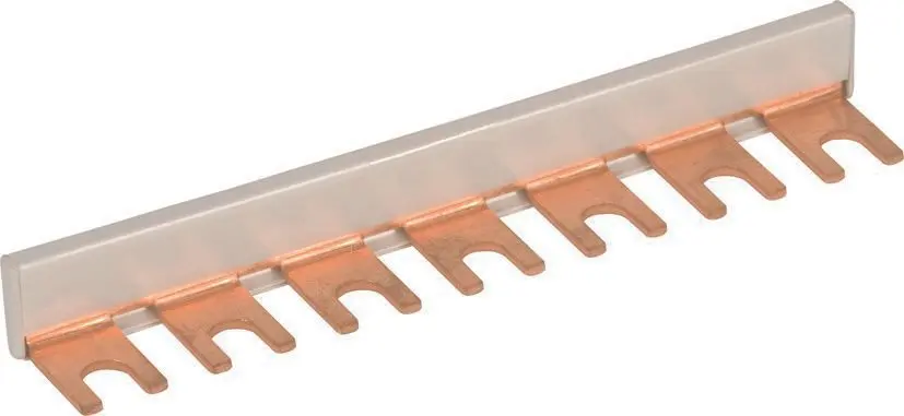Produktfoto 1 von Kammschiene / Modularverdrahtungssystem einphasig, 7-polig, Kupfer 16qmm