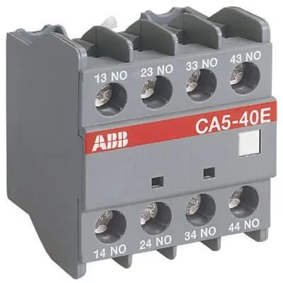 Produktfoto 1 von CA5-04E Hilfskontaktblock 4-polig CA5-04E