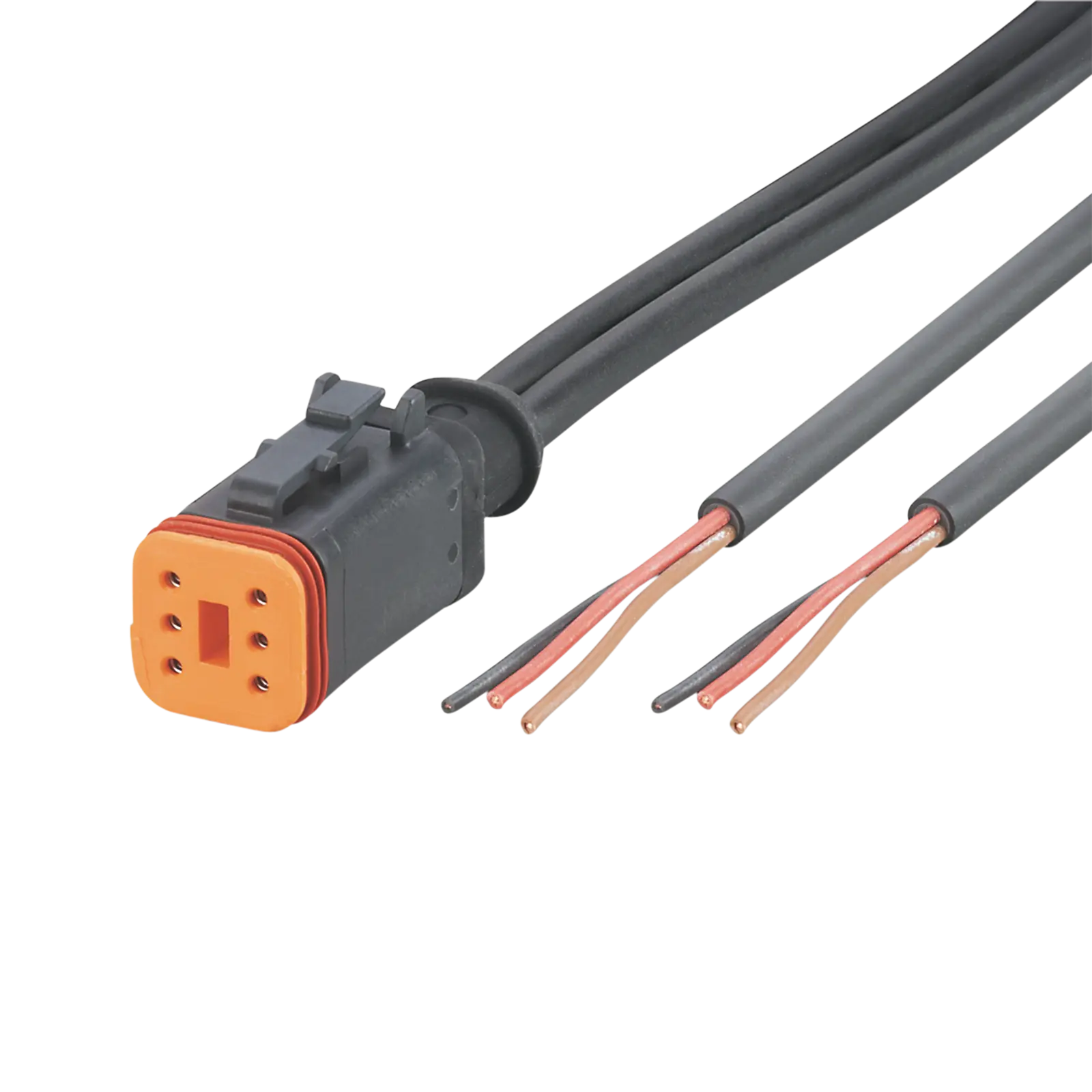 Produktfoto 1 von Y-Verbindungskabel 2 5m PUR Gehäuse PA IP67