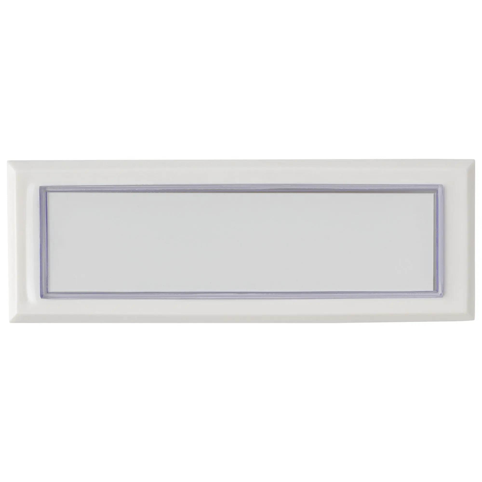 Produktfoto 1 von Rähmchen Klemmrähmchen weiß für Serie 0800 20x57,5mm