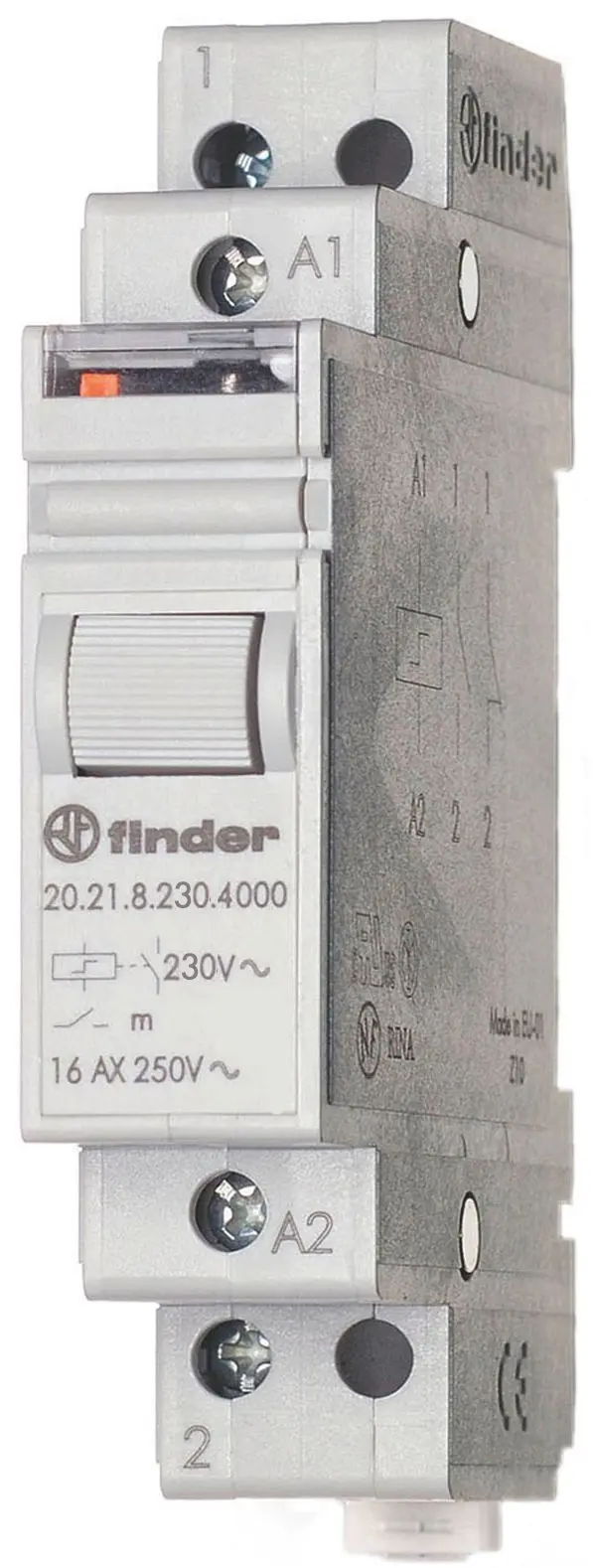 Produktfoto 1 von Stromstoßschalter für Reiheneinbau 1S 16A An/Aus für 230VAC