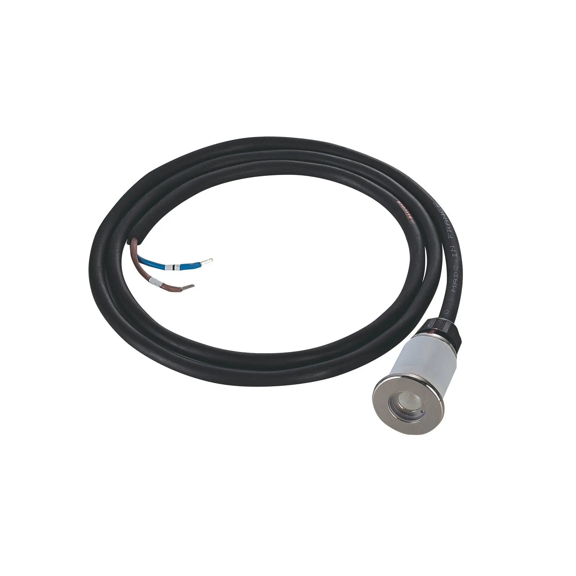 Produktfoto 1 von DASAR LED MINI Bodeneinbauleuchte rund Edelstahl 316 2W 3000K 12-24V IP67