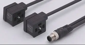 Produktfoto 1 von Y-Verbindungskabel 1m PUR Gehäuse TPU IP65