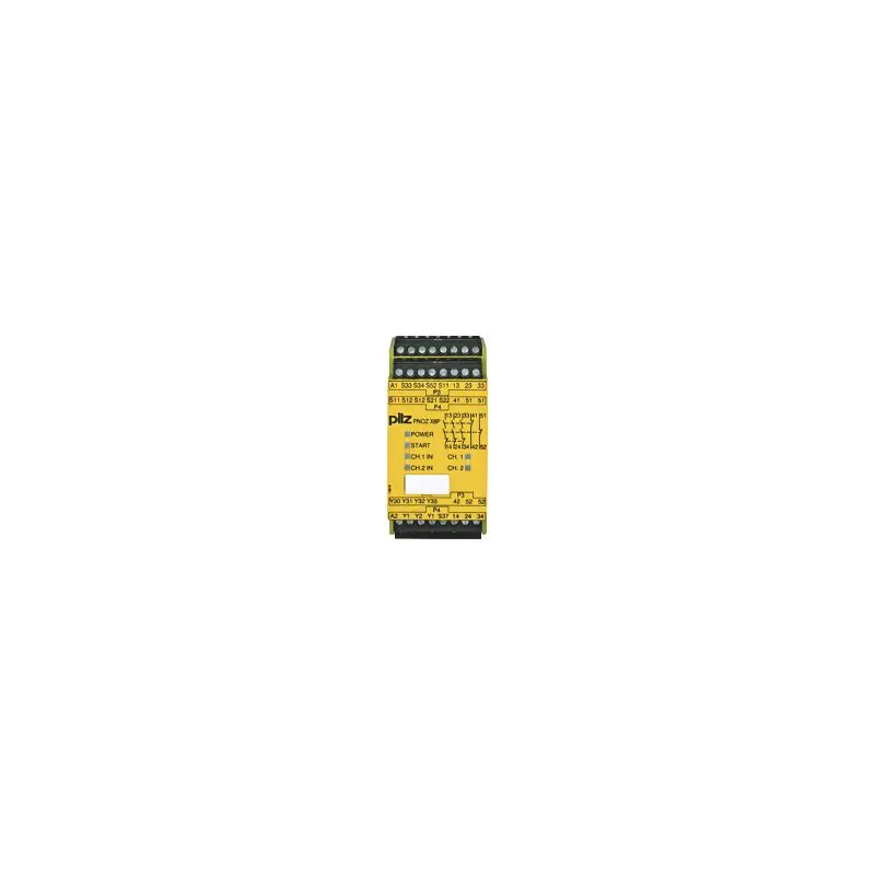 Produktfoto 1 von PNOZ X8P 24 VDC 3n/o 2n/c 2so Sicherheitsschaltgerät