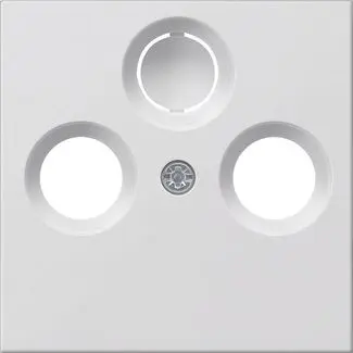 Abdeckung Antennensteckdose System 55 reinweiß