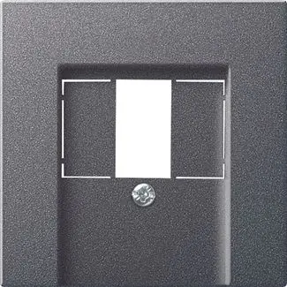 Produktfoto 1 von Abdeckung TAE+Stereo+USB System 55 anthrazit