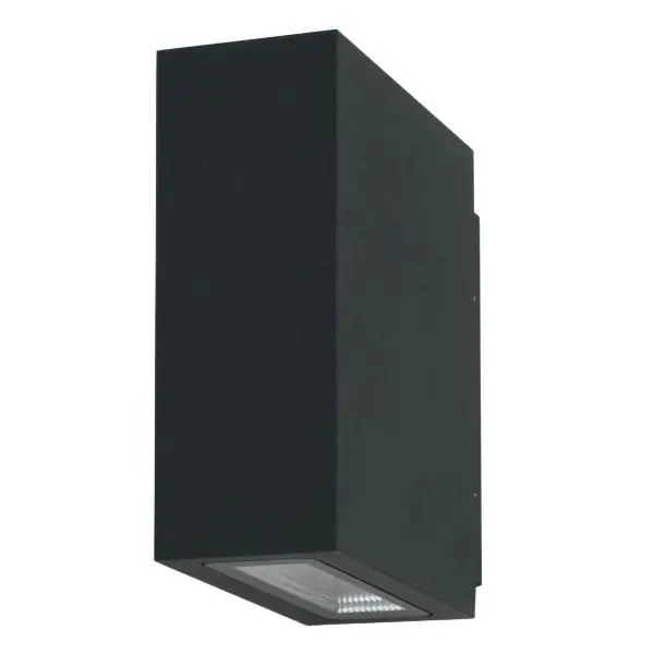 Produktfoto 1 von LED-Wandleuchte 2x5W 230V/IP54 graphit