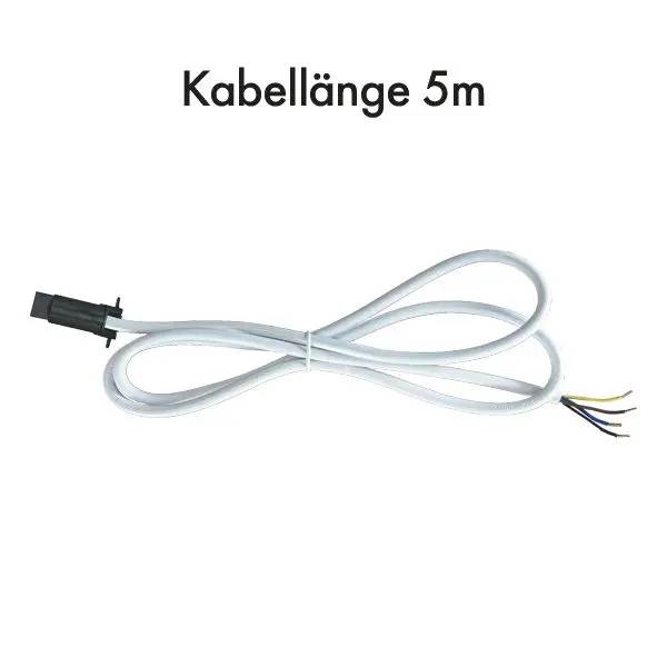 Produktfoto 1 von Anschlusskabel steckbar 5m