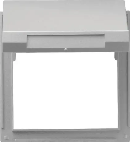 Produktfoto 1 von Adapterrahmen Klappdeckel TX44 WG UP Farbe alu