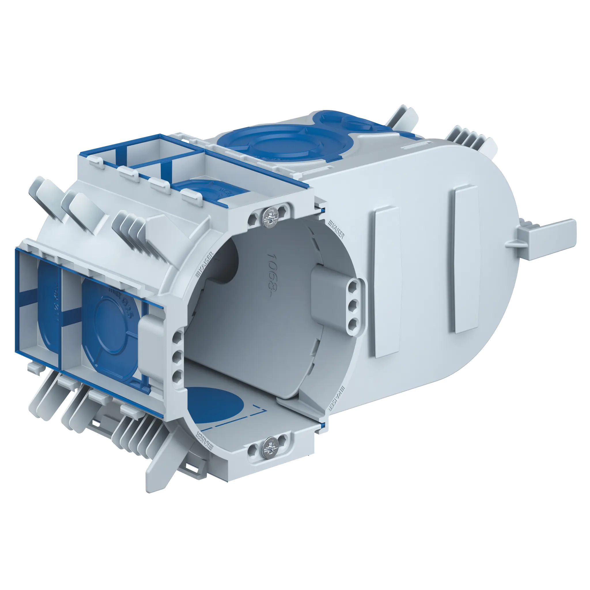 Produktfoto 1 von Unterputz, Electronic-Dose UP1 ECON® Fix luftdicht, mit Klemmrippen mit