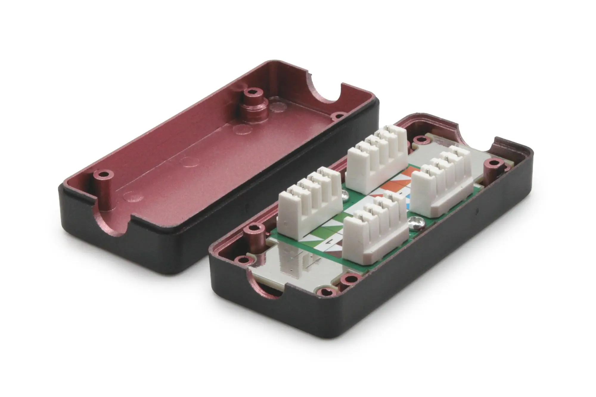 Produktfoto 1 von DIGITUS Verbindungsmodul CAT 7 voll geschirmt 600MHz LSA 26x35x80mm