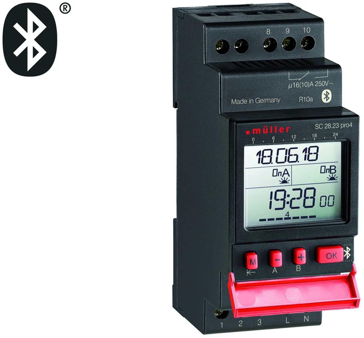 Digitale Zeitschaltuhr SC2823pro4 230V 50-60Hz Müller
