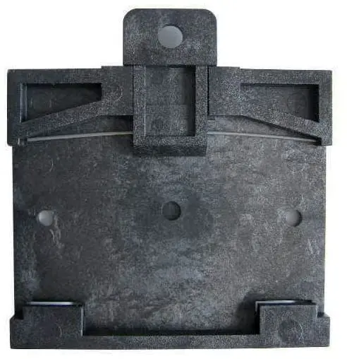Produktfoto 1 von 120004 Schnellbesfestigung DIN Schiene für 72mm x 72mm Schaltuhr