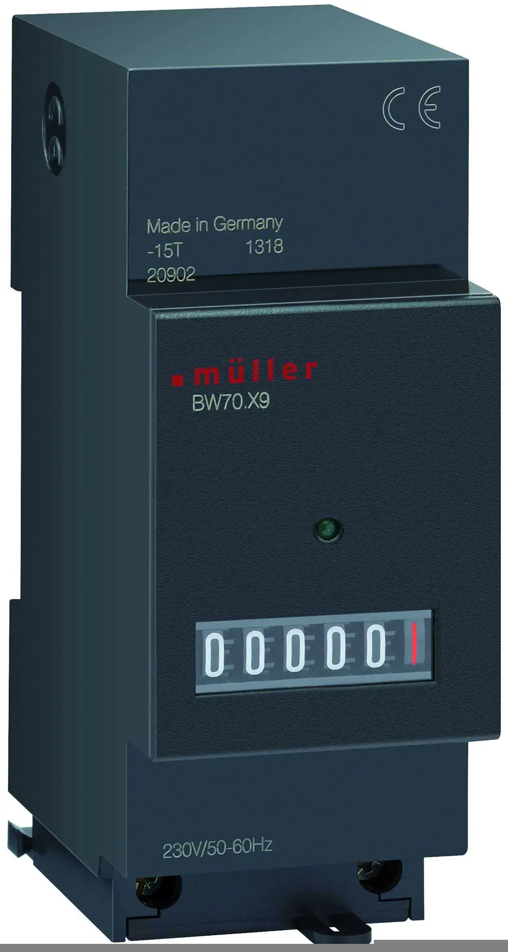 Produktfoto 1 von Betriebsstundenzähler BW7029 48V 50-60Hz Müller