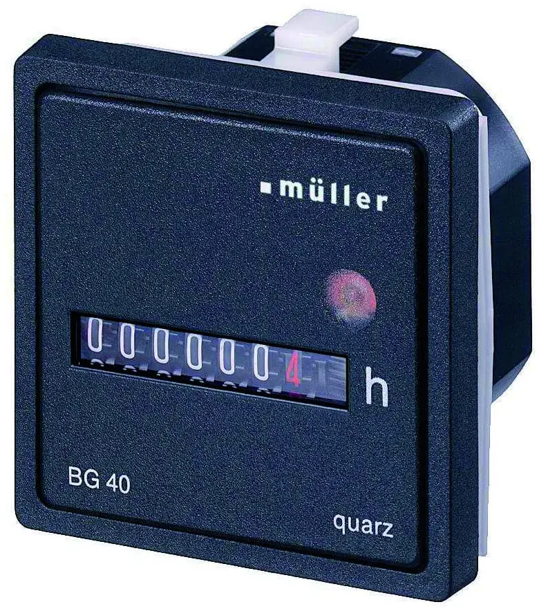 Produktfoto 1 von Betriebsstundenzähler BW4028 115V 60Hz Müller