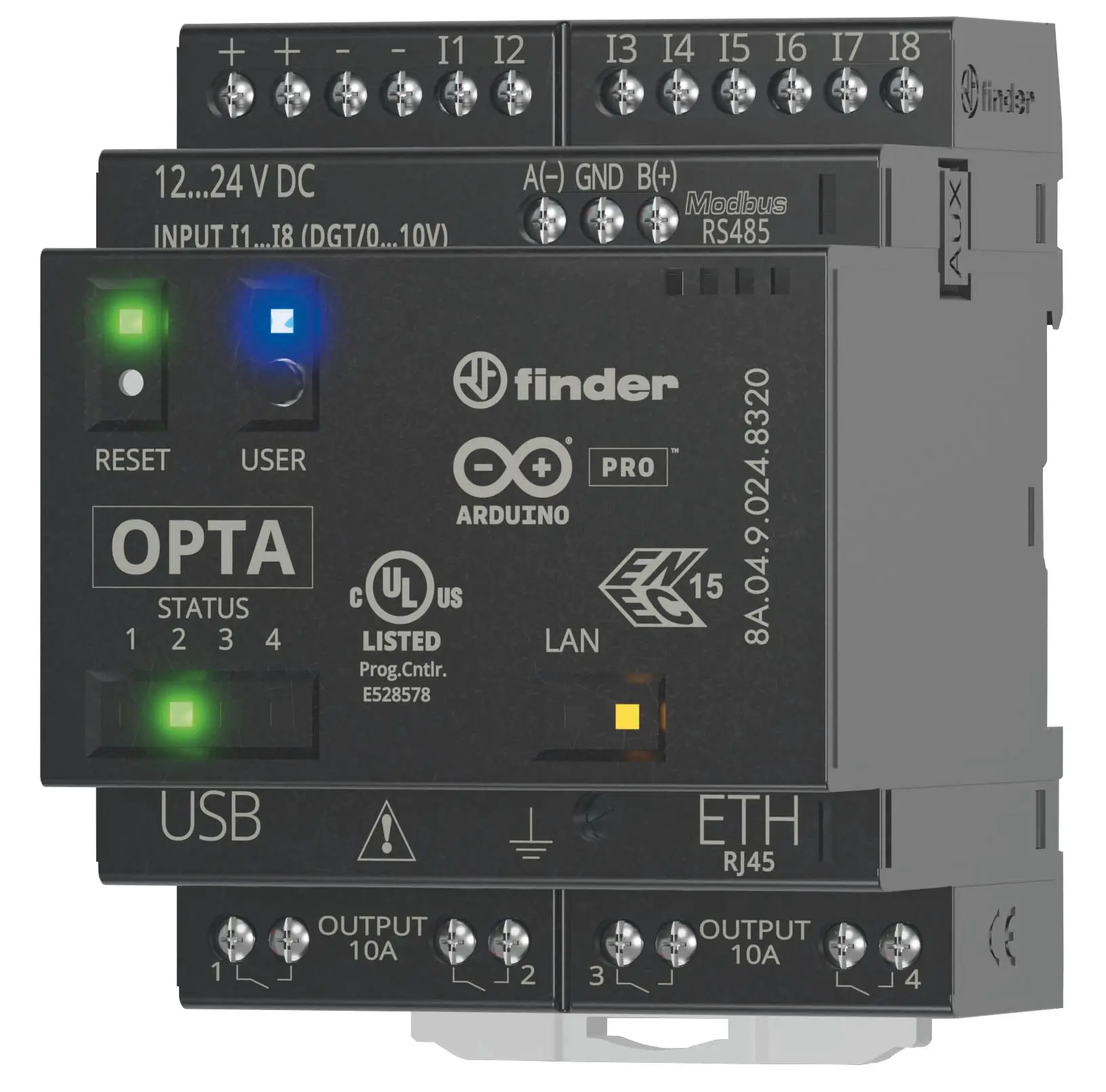 Produktfoto 1 von OPTA Advanced Programmierbares Logikrelais Serie 8A