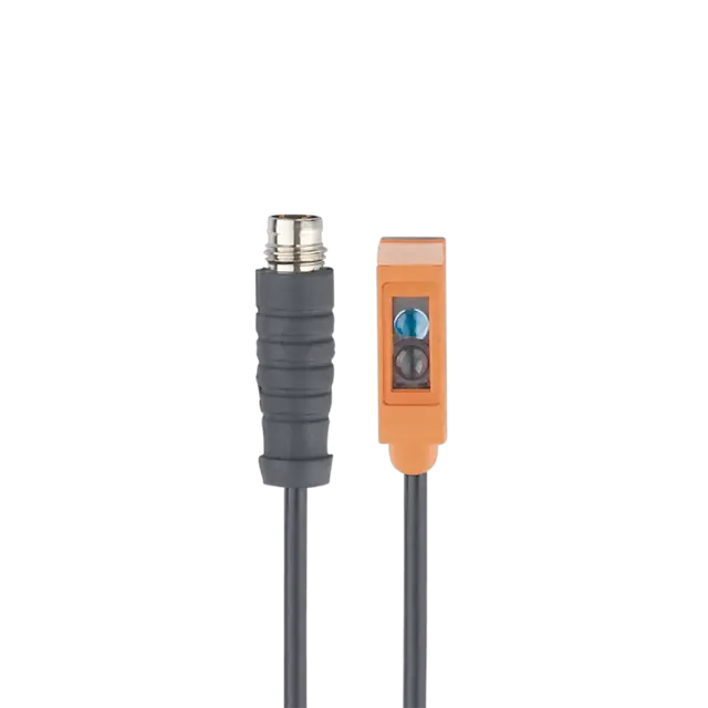 Produktfoto 1 von Einweglichtschranke Rotlicht Hell/Dunkel PNP 3m IP65/67 0,3m PVC-Kabel M8