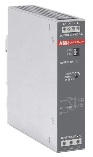 Produktfoto 1 von CP-S.1 24/10.0 Netzteil In:100-240VAC/90-250VDC Out:DC 24V/10A