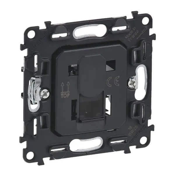 Datendose 1xRJ45 geschirmt f.VALENA Life/Allure, Kategorie 6A STP, weiß