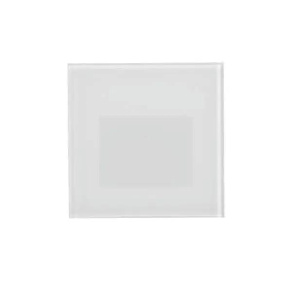 Produktfoto 1 von LED-Wandeinbauleuchte 230V AC 1,5W 3000K ws/Gl