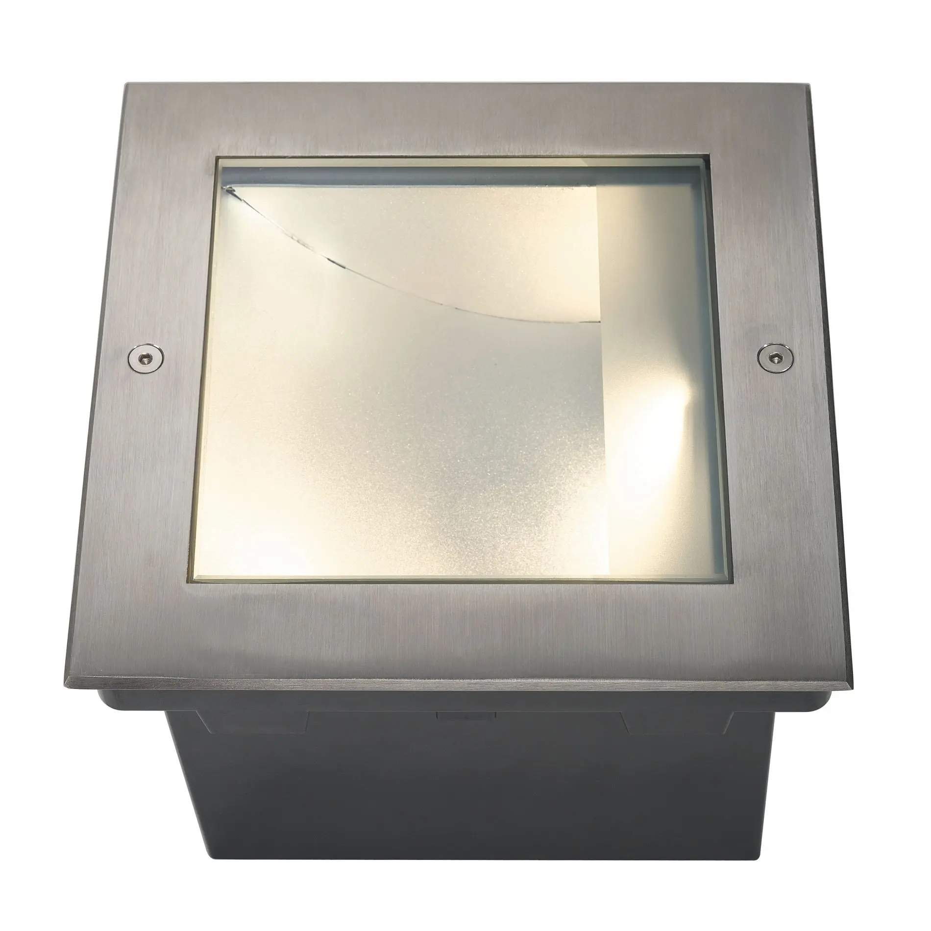Produktfoto 1 von DASAR 255 LED SQUARE Bodeneinbauleuchte Edelstahl 316 asymm. 34W 3000K IP67
