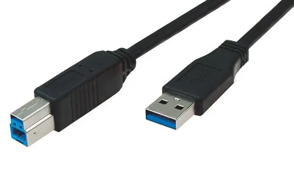 Produktfoto 1 von USB 3.0 A/B Anschlusskabel 1 m