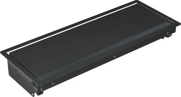Produktfoto 1 von CONI Einbaurahmen schwarz RAL9005 lang