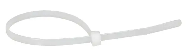 Produktfoto 1 von Kabelbinder Colring, farblos, innenverzahnt, 3,5x180mm BreitexLänge