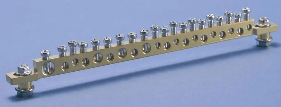Produktfoto 1 von ERDUNGS- UND NEUTRALLEITERSCHIENE EB 22