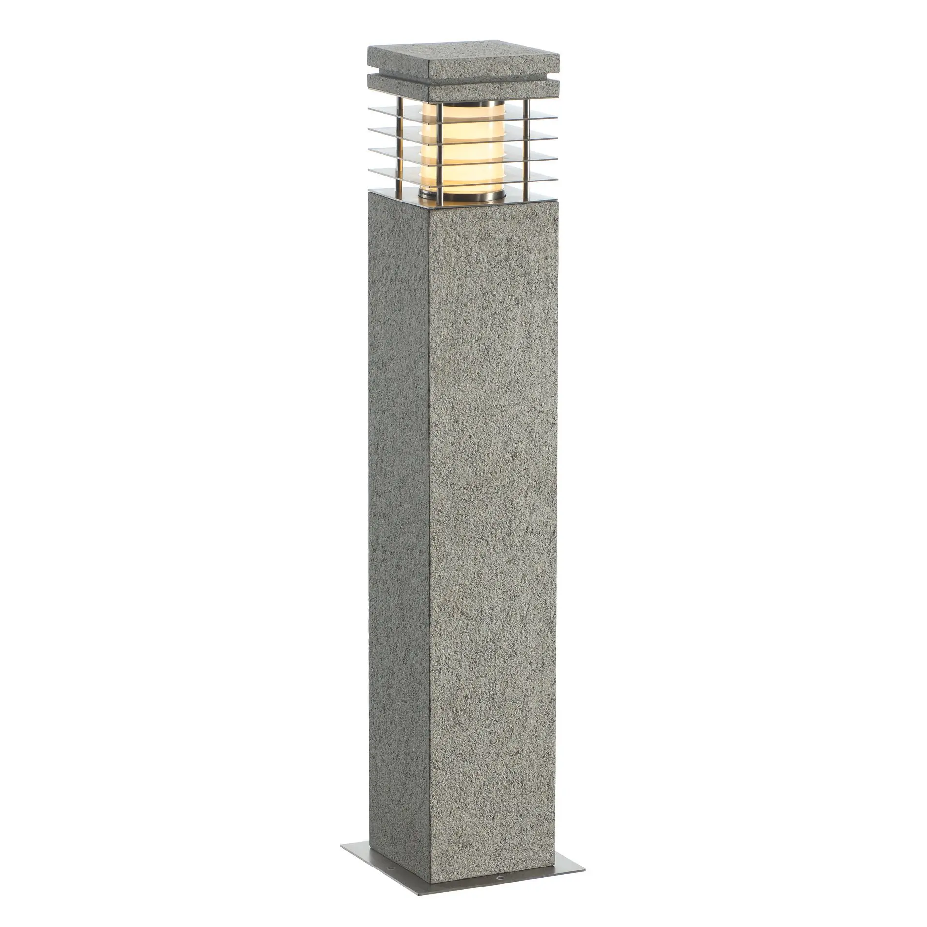 Produktfoto 1 von ARROCK GRANITE 70 Stehleuchte Granit salt+pepper E27 max.15W