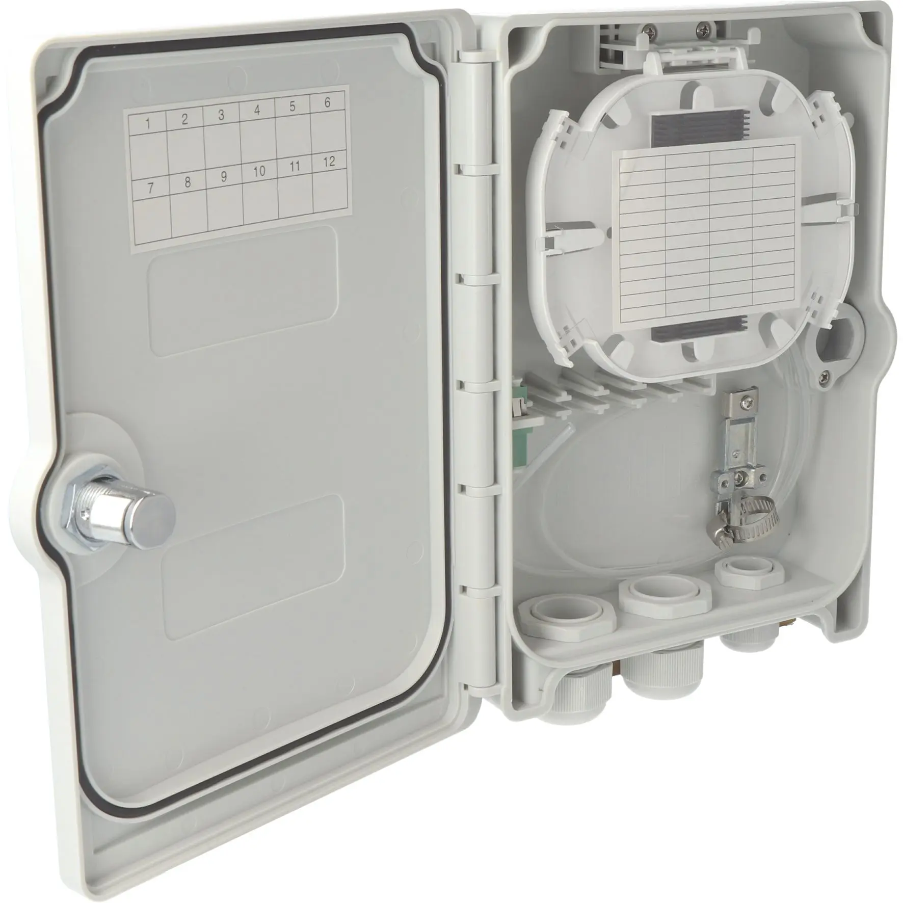 Produktfoto 1 von Connectivity Kompakt Gebäudeverteiler Gf-GV 4 Fasern ANT 1 LC/APC QD IP55